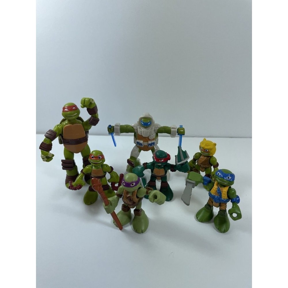Playmates TMNT Teenage Mutant Ninja Turtles Lot